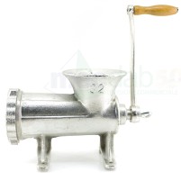 Tritacarne Manuale a Manovella N°32 Con Morsetto Macinacarne in Ghisa Reber 8684N|81,00 €