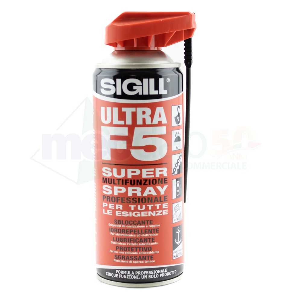 Spray Sbloccante Lubrificante Professionale 400 ml Sigill F5|6,90 €