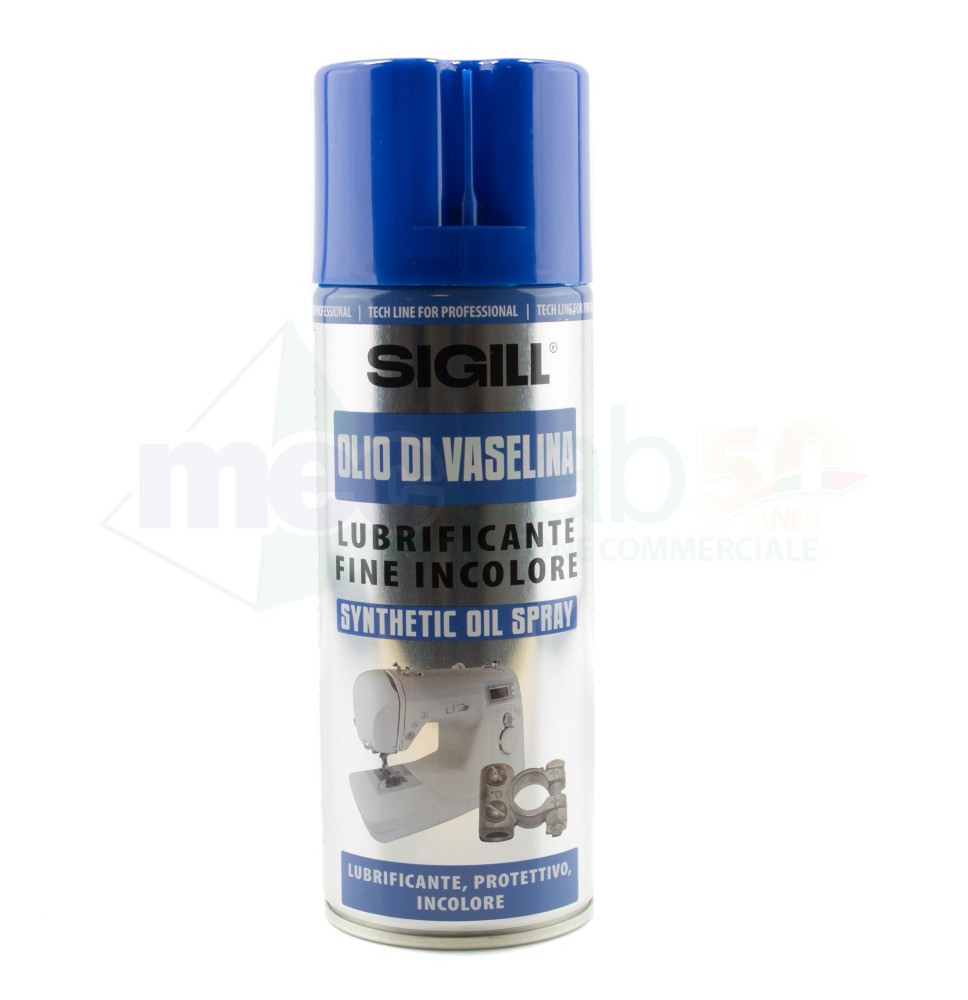 Olio Di Vaselina Grasso Spray Protettivo Fine Incolore 400 ML Sigill|5,25 €