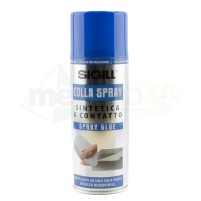 Colla Spray Sintetica A Contatto Presa Rapida Funzione Multiuso 400 ML Sigill
