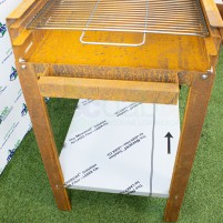 Barbecue a Legna / Carbone In Acciaio Corten 116 x 107 x 63 Cm El Gaucho Rio|390,00 €