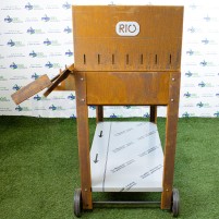 Barbecue a Legna / Carbone In Acciaio Corten 116 x 107 x 63 Cm El Gaucho Rio|390,00 €