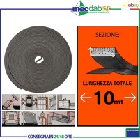 Guarnizione Espansa Adesiva Multiuso Per Porte E Finestre 10 mt Brixo