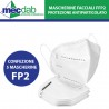 Mascherina Facciale FFP2 Confezione da 5PZ Filtro Protezione Antiparticolato