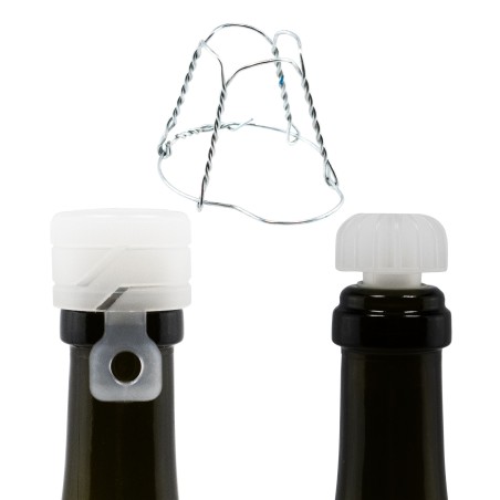 Tappi in Plastica o Gabbietta Per Imbottigliamento Vino Frizzante e Liscio | Mec.Dab SRL | Generica - Senza Marca