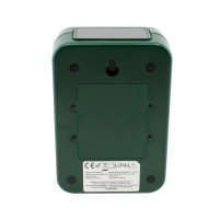 Disabituante Cani e Gatti Ad Ultrasuoni IP 44 Ricarica Solare o USB Mondo Verde Via Di Quì Solar|33,00 €