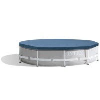 Telo Copri Piscina Rotonda Con Telaio Ø 305 Cm Kristal Clear 28030 Intex