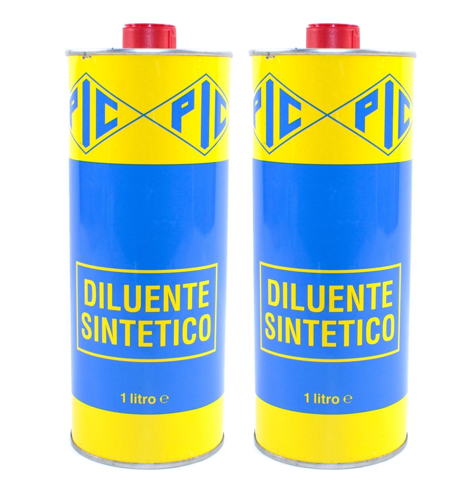 Diluente Sintetico Per Ogni Tipo Di Smalto Confezione da 2 x 1LT PIC|10,50 €
