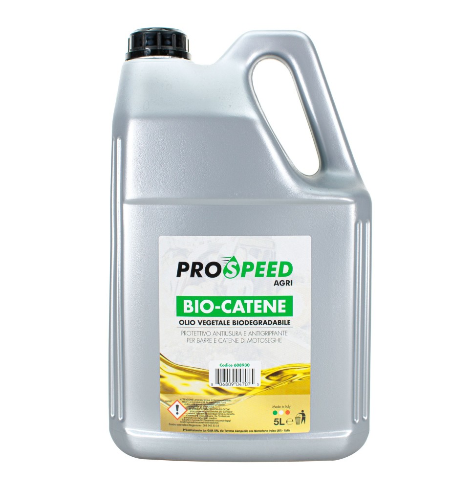 Olio Antigrippante Per Barre e Catene Motoseghe Vegetale Biodegradabile 5L|24,00 €