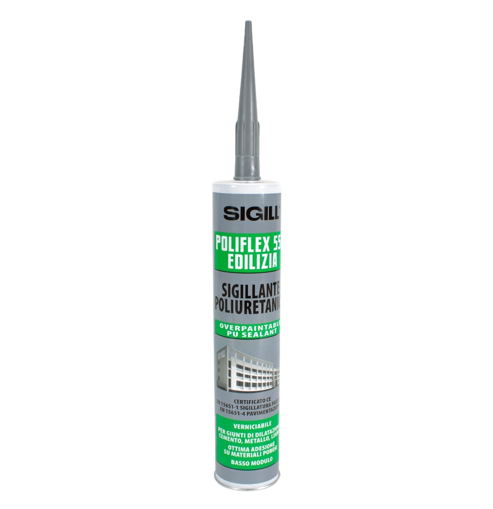 Sigillante Poliuretanico a Basso Modulo 600ml Poliflex 555 Sigill|6,35 €