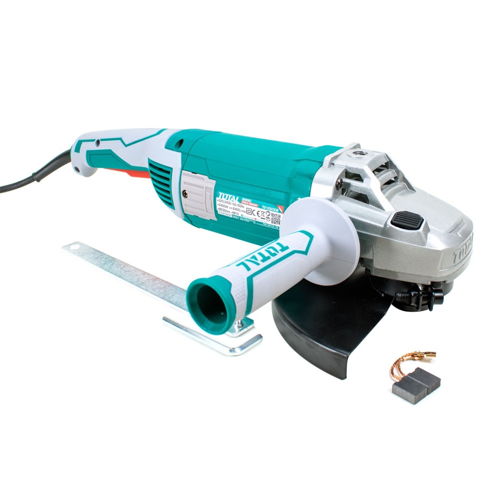 Smerigliatrice Angolare Con Impugnatura Ausiliare Ø230 mm - 2400W Total|108,90 €