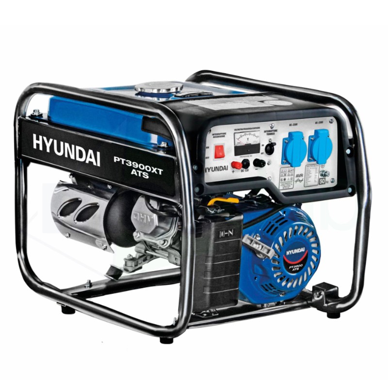 Generatore Di Corrente Monofase Con ATS Motore Benzina 4 Tempi 3,5 Kw Hyundai|789,00 €