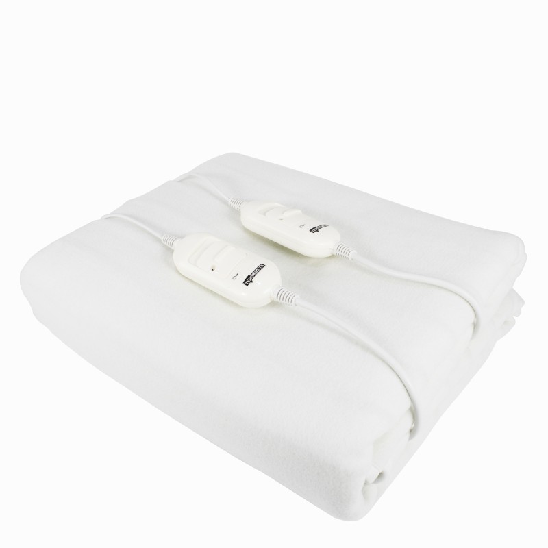 Termocoperta Scaldaletto Elettrica Matrimoniale 2x60W 160 x 140 Cm Termozeta TZR42|56,00 €