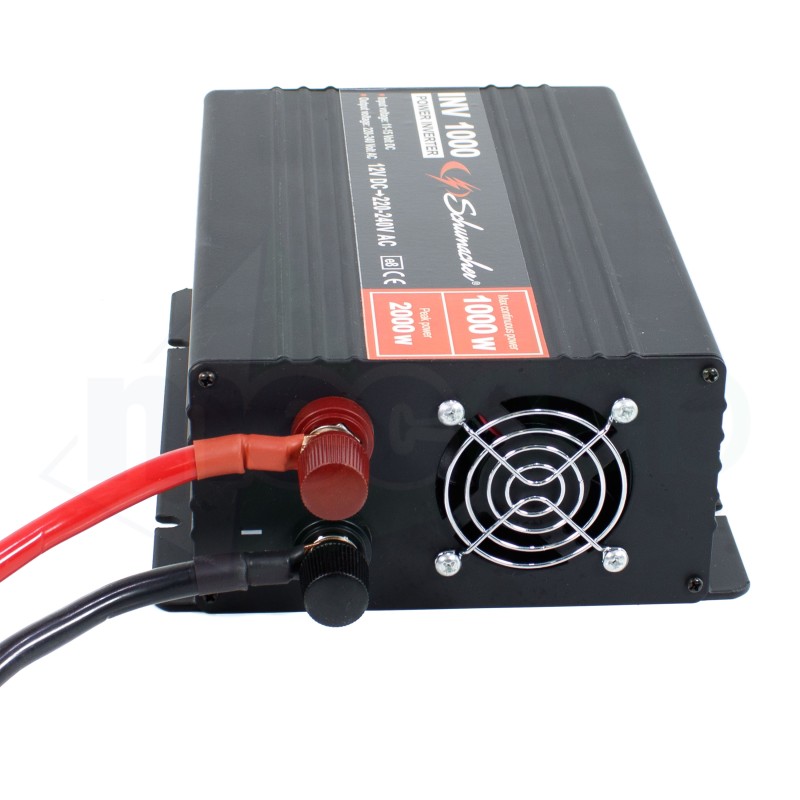 Inverter Convertitore Di Tensione 12V  DC - AC 1000 Schumacher INV1000|144,00 €