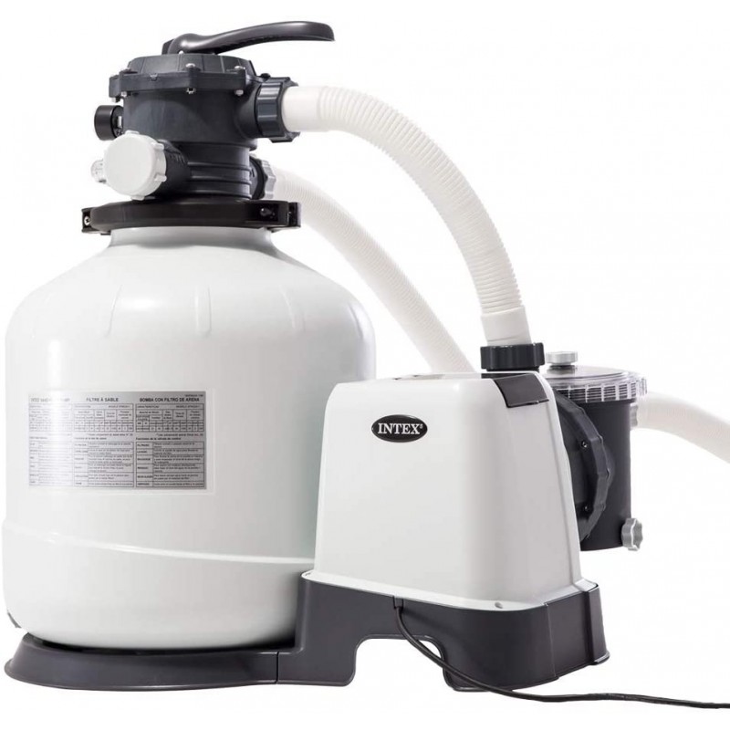 Pompa Filtro a Sabbia per Piscina Krystal Clear 12.000 l/h INTEX-26652 | Mec.Dab SRL | INTEX