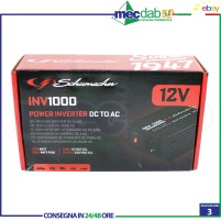 Inverter Convertitore Di Tensione 12V  DC - AC 1000 Schumacher INV1000|144,00 €