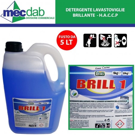 Detergente Vetri 750ml Redel Per Superfici Speculari - HACCP | Mec.Dab SRL | RedelCasa, Arredamento & Bricolage |8000000054067