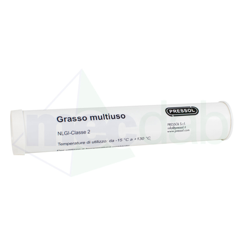 Grasso Multiuso Resistente All'acqua Per Cuscinetti e Macchinari Pressol 600 Gr|9,00 €