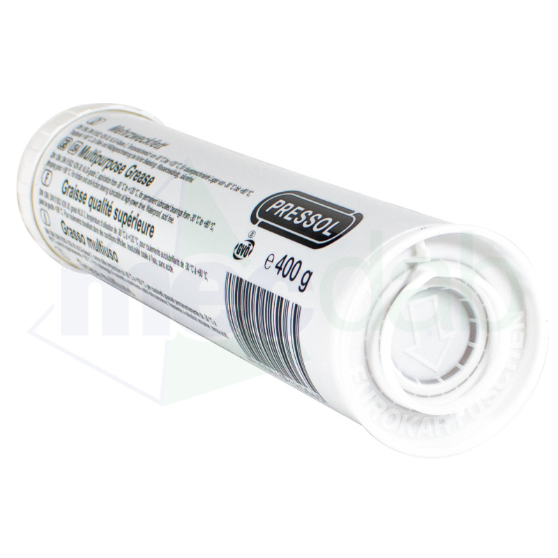 Grasso Multiuso Resistente All'acqua Per Cuscinetti e Bronzine Pressol 400 Gr|7,50 €