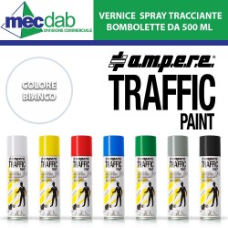 Vernice Spray Tracciante 500ml Per Macchine Traccialinee Vari Colori Disponibili