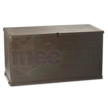 Baule Multiuso In Resina Da Esterno Ed Interno 420L Toomax Multibox Wood 163 | Mec.Dab SRL | ToomaxCasa, Arredamento & Bricolage |8009371016322
