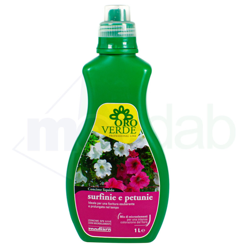 Concime Liquido Per Surfinie e Petunie Minerale Per Orto-Floro Zoodiaco 1 L|9,99 € Concime Liquido Per Surfinie e Petunie Minerale Per Orto-Floro Zoodiaco 1 L|9,99 €