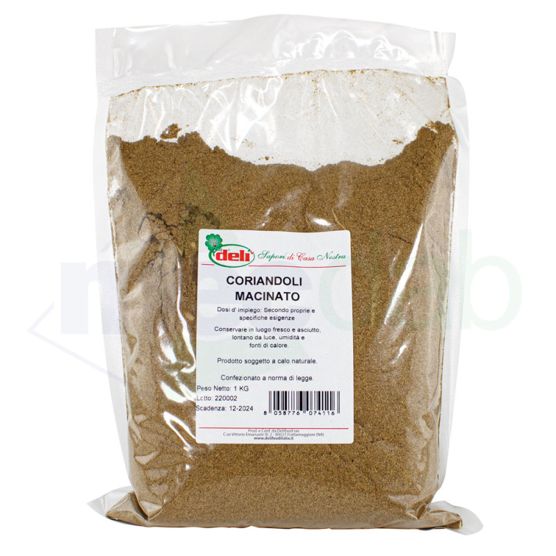Coriandoli Macinati In Polvere Spezia Naturale Italiana Confezione 1 Kg|8,00 €