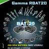 Tagliasiepi Elettrico a Batteria 20V Senza Batteria e Caricatore Ribimex PRBAT20/THSB|Ribimex