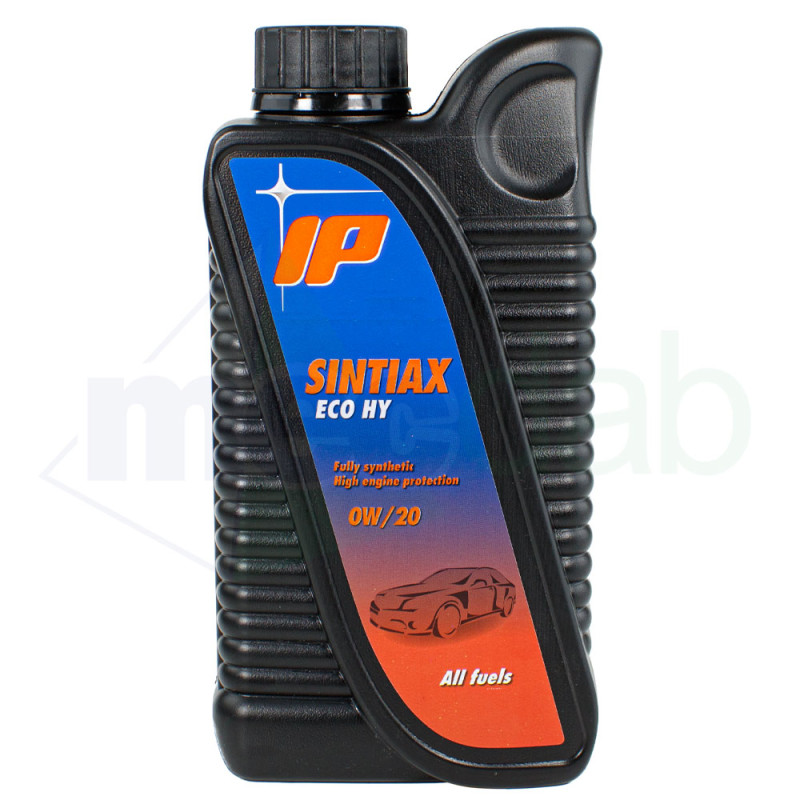 Olio Motore Benzina/Diesel Totalmente Sintetico Lubrificante IP Sintiax Eco HY 0W-20|IP