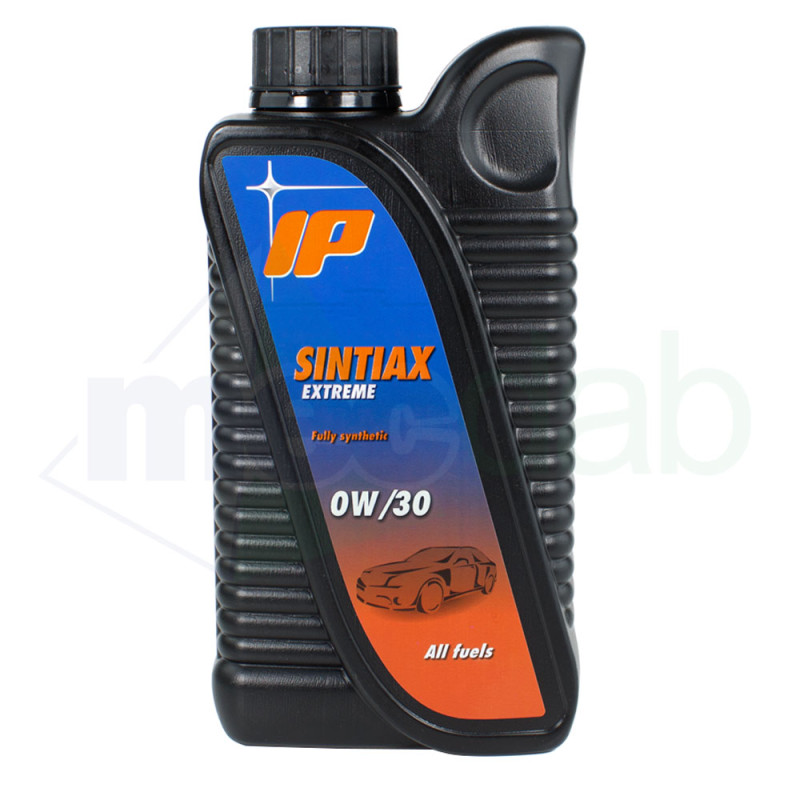 Olio Motore Benzina/Diesel Totalmente Sintetico Lubrificante IP Sintiax Extreme 0W-30|IP
