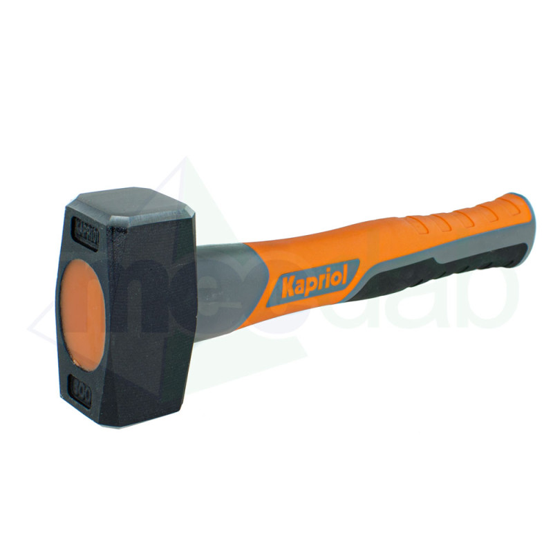 Mazzetta Con Testa In Acciaio Forgiato Temprato Con Manico Ergonomico 26 Cm Kapriol|19,00 €