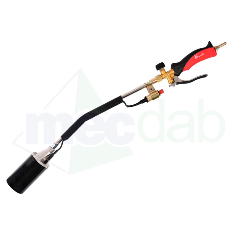 Cannello a Gas Con Rubinetto Regolabile Becco Ø60mm Lungo 70 Cm|36,00 €