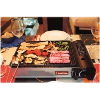 Barbecue a Gas Portatile Con Griglia Antiaderente Tasmania Sandrigarden 1,9 kW|84,50 €