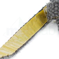 Guarnizioni Per Stufe o Forni a Pellet e Legna Cordino Schiacciato Autoadesiva 2,5 MT Brixo|10,90 €