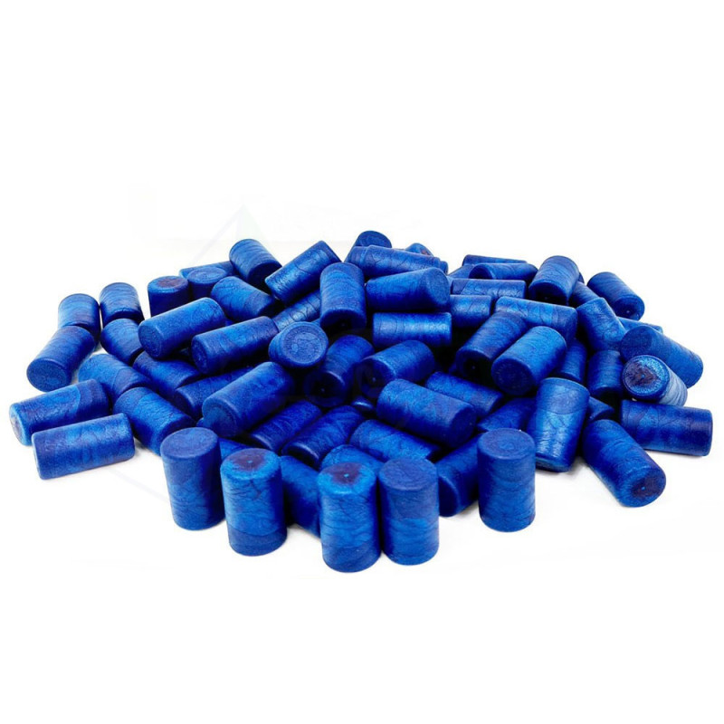 Tappi Sintetici Per Vino In Silicone Blu Ø 24 X H 38 mm|11,00 €