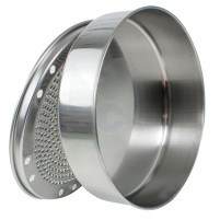 Gratta Formaggio Grattugia Manuale Tonda In Acciaio Inox Ø 20 cm Tipo Bari|9,90 €