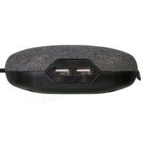 Stazione Di Ricarica Con Superficie Tessile 1 Presa Euro e 2 USB Brennenstuhl Estilo|28,90 €