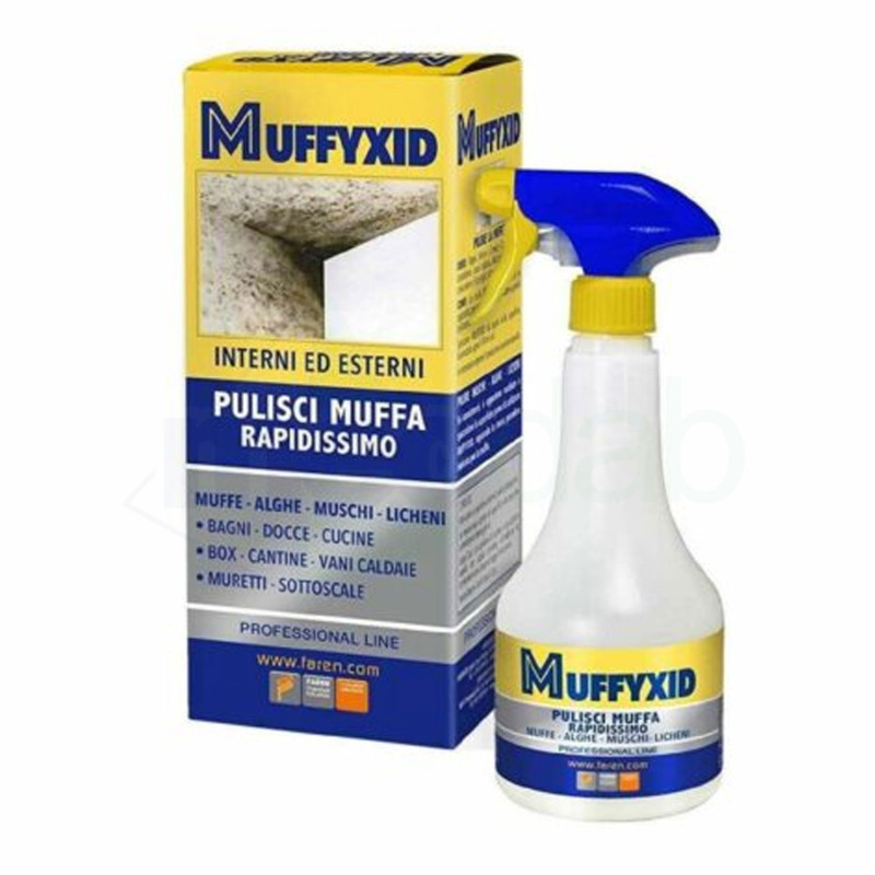 Rimuovi Muffa Pulizia Rapidissima Per Interni ed Esterni Muffyxid7,54 €Faren