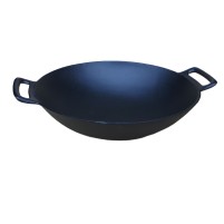 Wok In Ghisa Ø 36 Cm Per Griglie Ø 57 cm e Barbecue