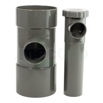 Recuperatore D'acqua Piovana In PVC Con Rubinetto D’arresto Ø 80 mm Ribiland|6,30 €