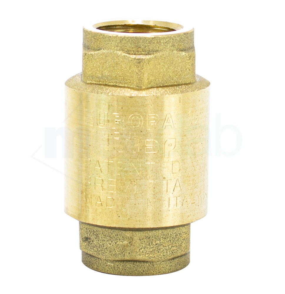 Valvola Di Ritegno Europa Corpo In Ottone -20°C a 100°C|8,10 € Valvola Di Ritegno Europa Corpo In Ottone -20°C a 100°C|8,10 €