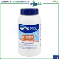 Dicloro Granulare Per Piscine 56% Marten Pool 1 KG|6,90 €