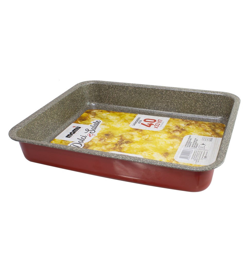 Lasagnera Alta Antiaderente Antigraffio In Alluminio 40 x 33 x H7 Cm|8,00 €