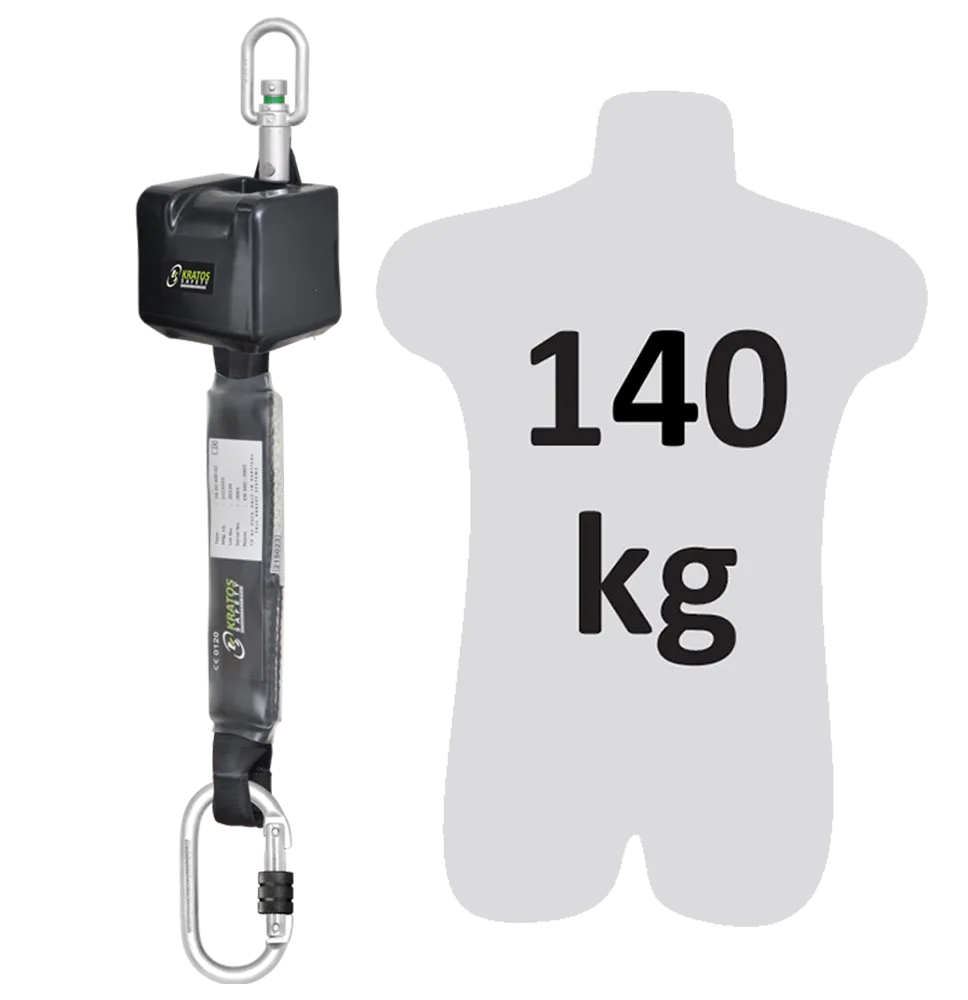Anticaduta Retrattile Voras Con Cinghia Poliestere 2,50 Metri|105,00 €