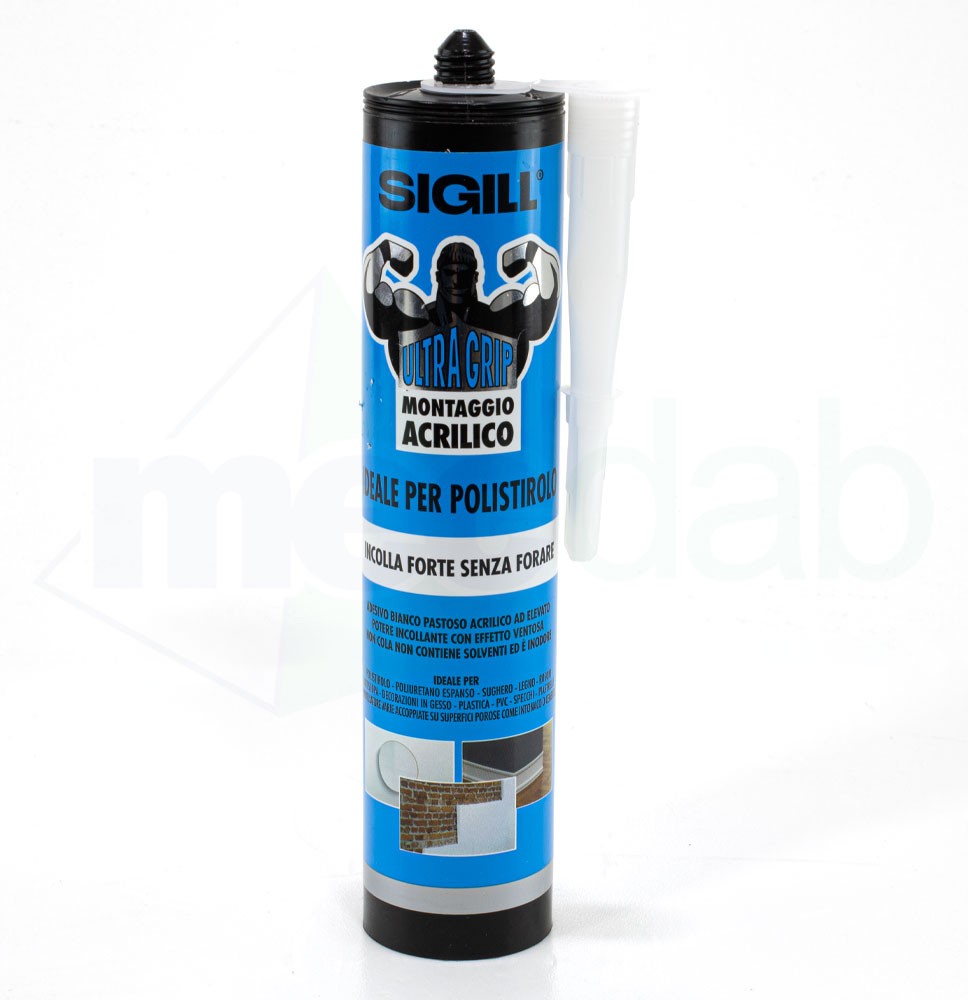Adesivo Sigillante Acrilico Bianco Ultra Grip 300ml|5,90 €