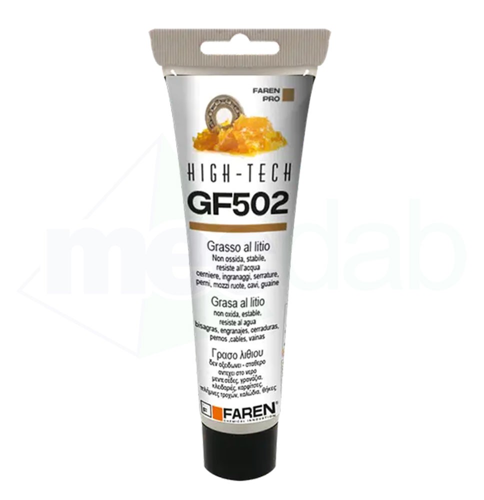 Grasso Al Litio Resistente All'Acqua Non Ossidante Faren GF502|5,70 €