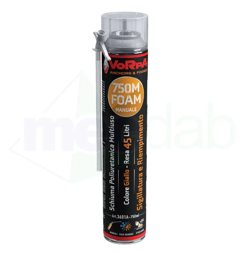 Schiuma Poliuretanica B3 Multiuso 45L Per Pistola e Manuale 750ml|7,00 €
