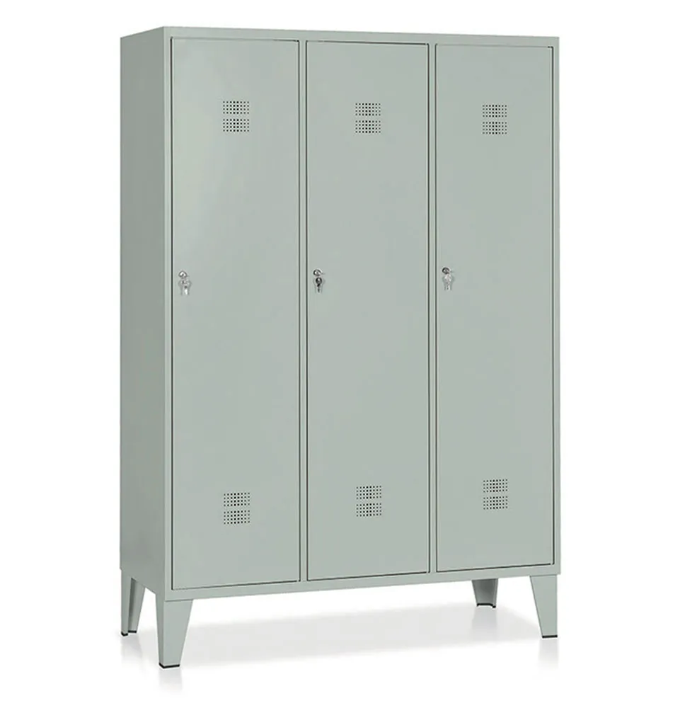 Armadio Spogliatoio 3 Posti In Lamiera 1200 x 500 x 1800 mm|619,90 €