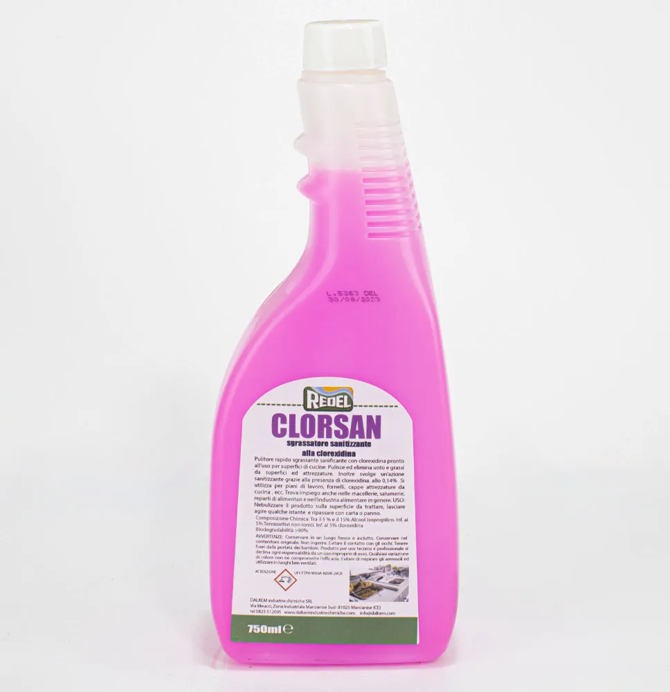 Sgrassatore Azione Rapida a Base di Clorexidina 750ml|4,80 €