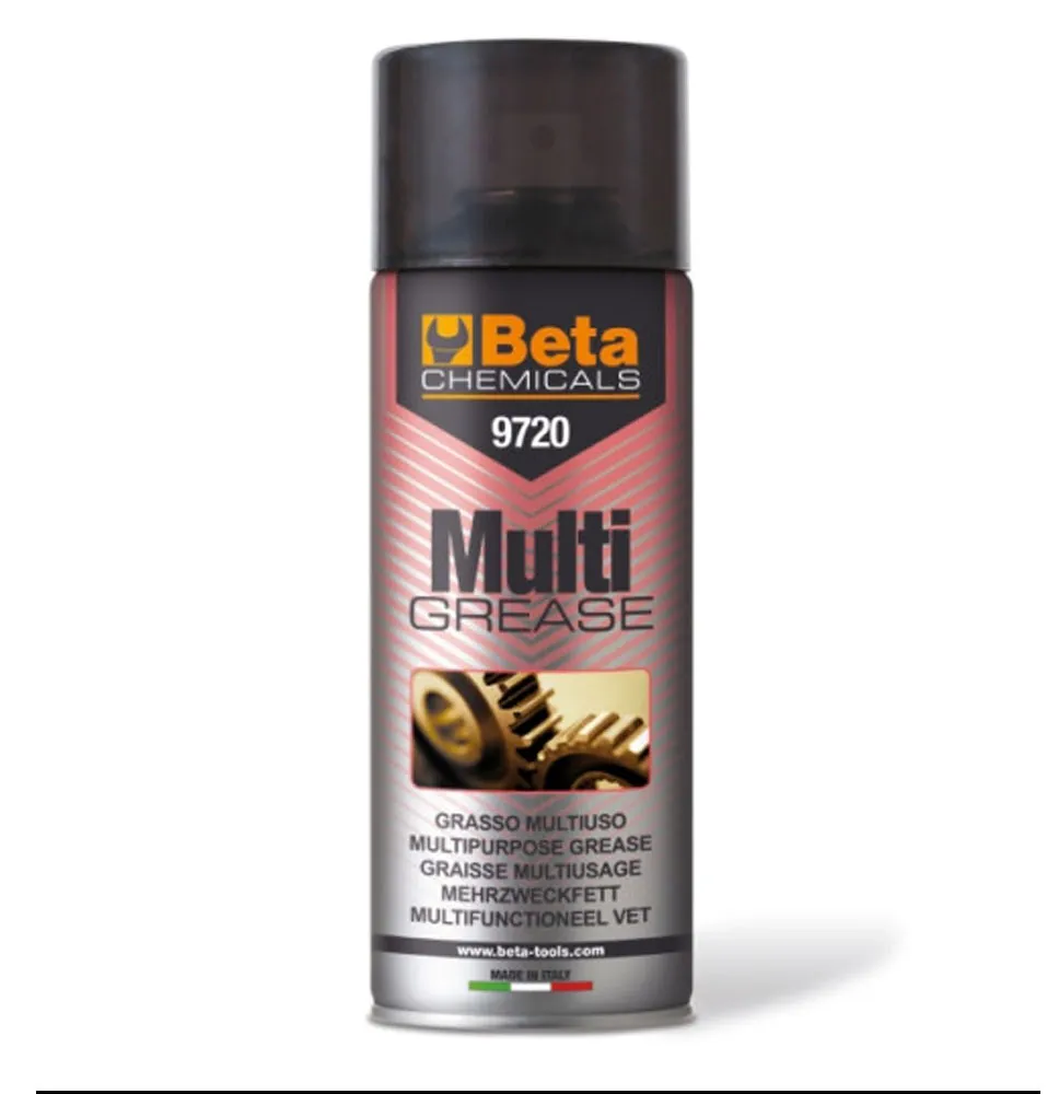 Grasso Lubrificante Spray Multiuso Alte Temperature 400ml|6,30 €